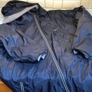 Nike Big Men’s Reversible Polar Fleece Jacket w/ Hood